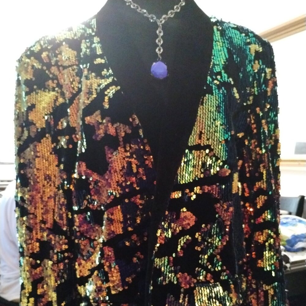 Vintage Sequin Blazer
